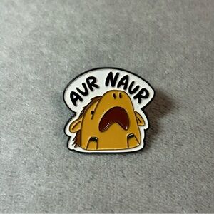 AUR NAUR Horse Enamel Pin